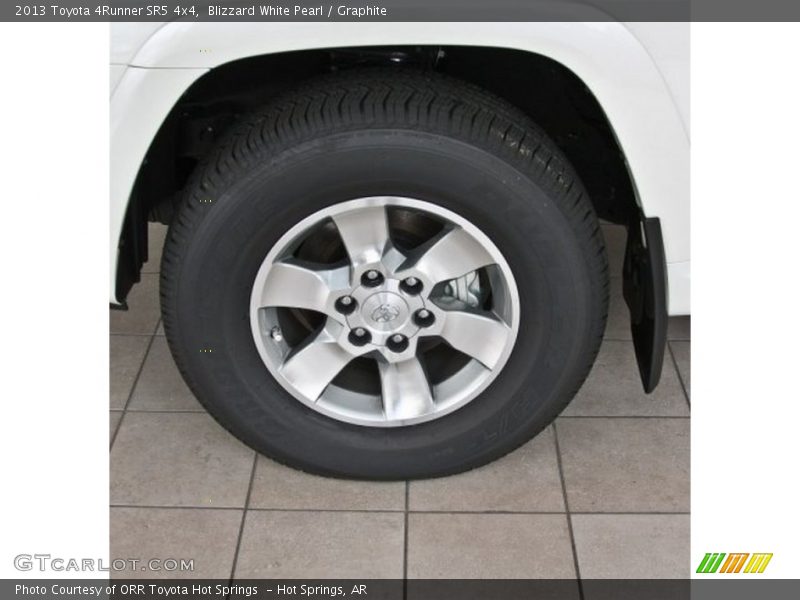Blizzard White Pearl / Graphite 2013 Toyota 4Runner SR5 4x4