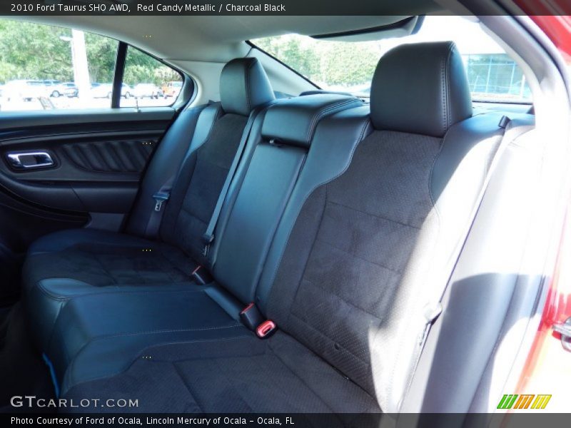 Red Candy Metallic / Charcoal Black 2010 Ford Taurus SHO AWD