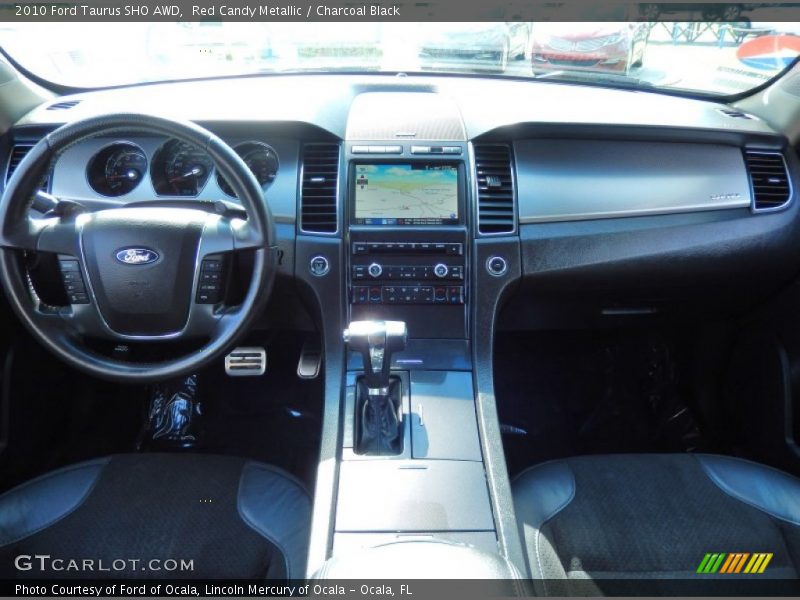 Dashboard of 2010 Taurus SHO AWD