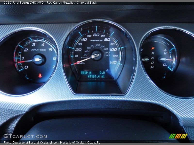  2010 Taurus SHO AWD SHO AWD Gauges