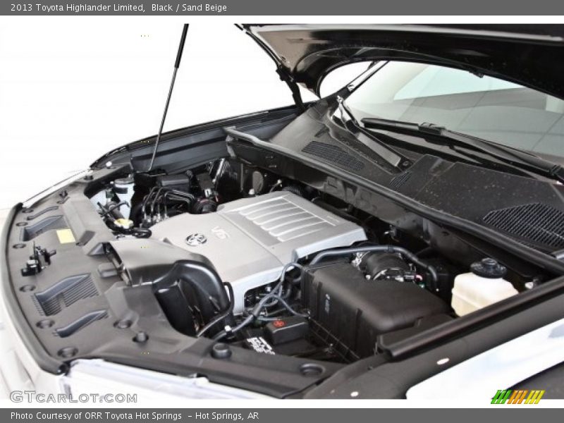 Black / Sand Beige 2013 Toyota Highlander Limited