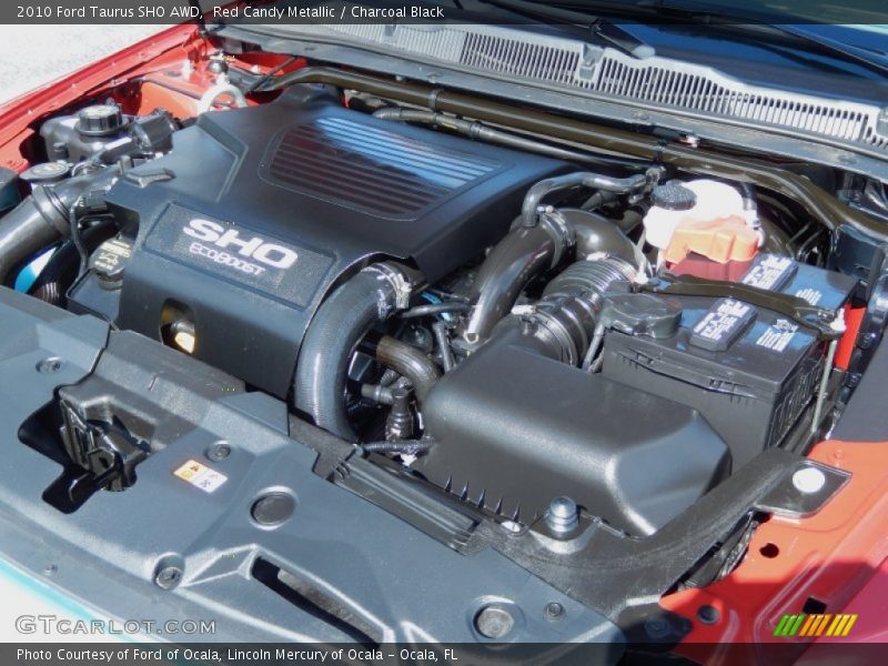  2010 Taurus SHO AWD Engine - 3.5 Liter GTDI EcoBoost Twin-Turbocharged DOHC 24-Valve VVT V6