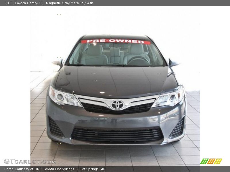 Magnetic Gray Metallic / Ash 2012 Toyota Camry LE