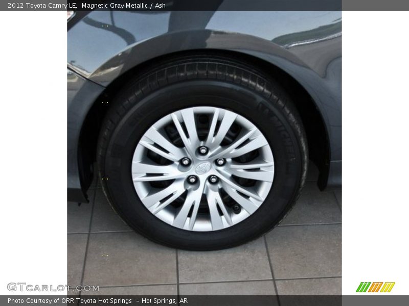 Magnetic Gray Metallic / Ash 2012 Toyota Camry LE