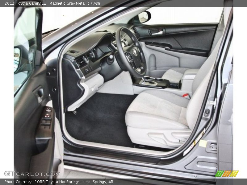 Magnetic Gray Metallic / Ash 2012 Toyota Camry LE