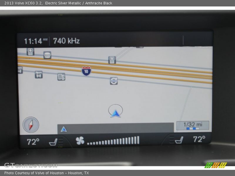 Navigation of 2013 XC60 3.2