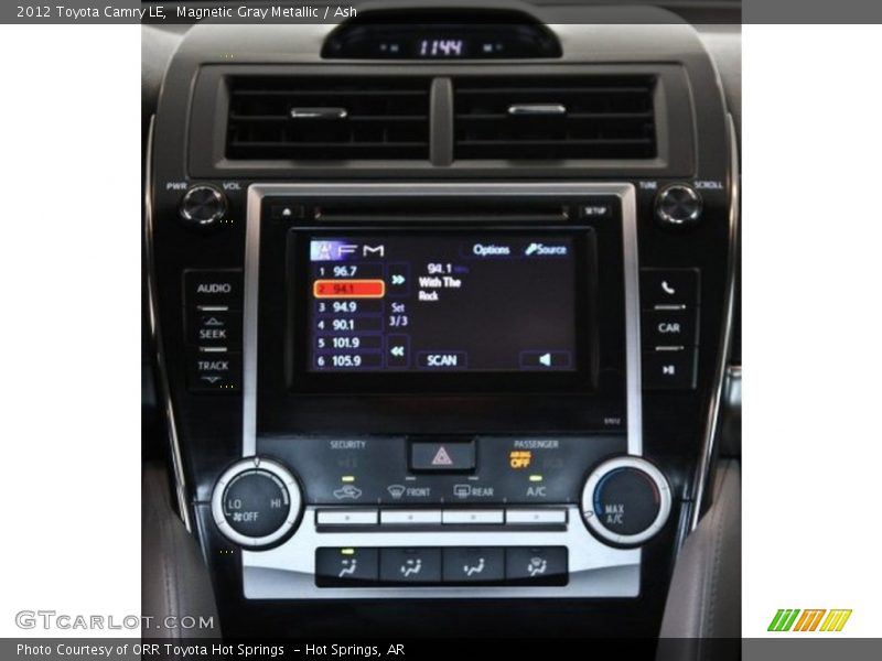 Magnetic Gray Metallic / Ash 2012 Toyota Camry LE