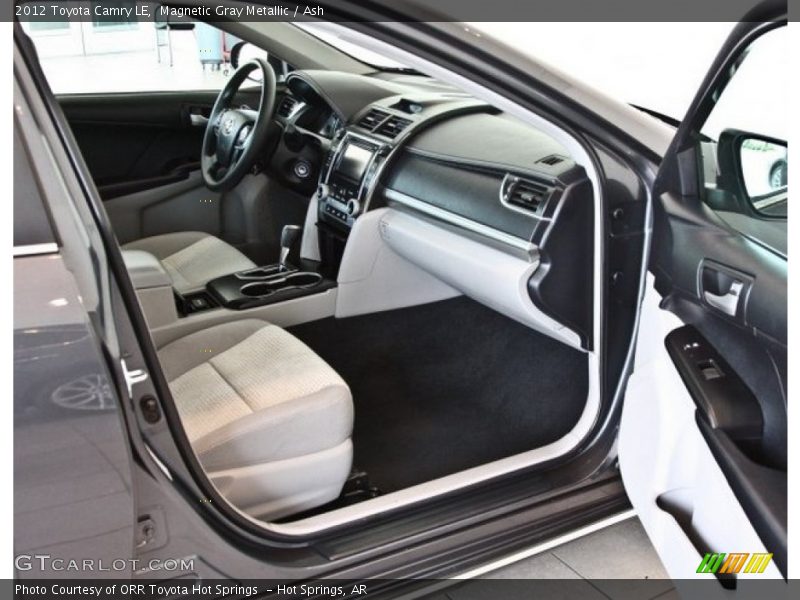 Magnetic Gray Metallic / Ash 2012 Toyota Camry LE