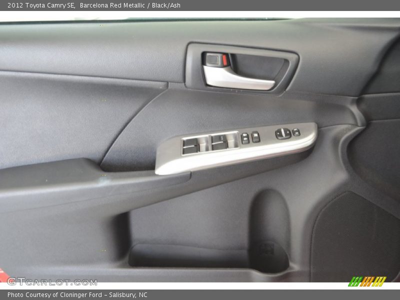 Barcelona Red Metallic / Black/Ash 2012 Toyota Camry SE