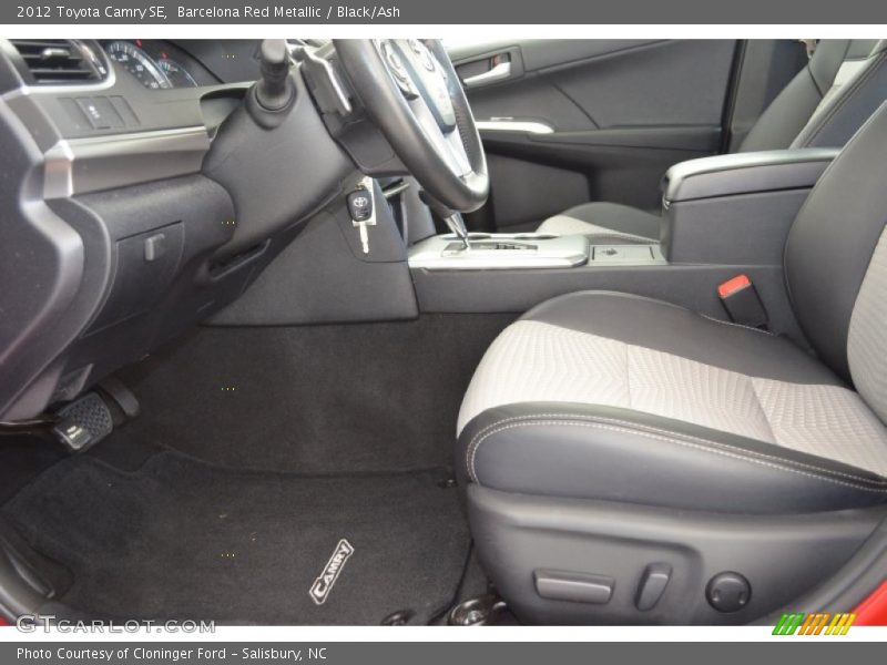 Barcelona Red Metallic / Black/Ash 2012 Toyota Camry SE