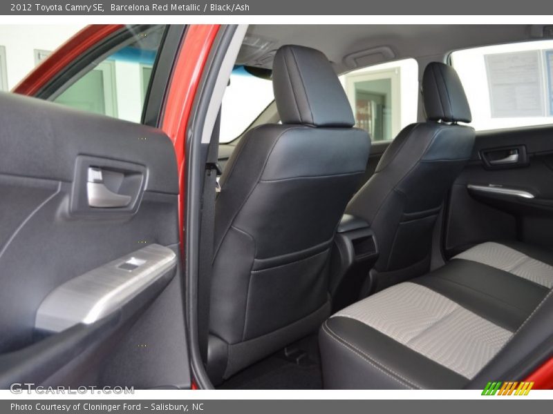 Barcelona Red Metallic / Black/Ash 2012 Toyota Camry SE
