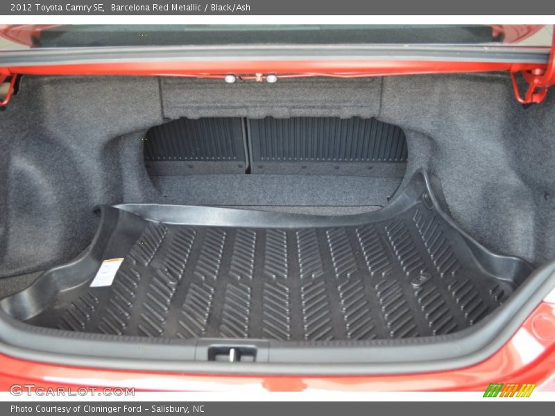 Barcelona Red Metallic / Black/Ash 2012 Toyota Camry SE