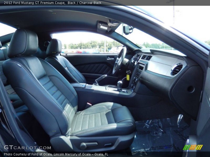 Black / Charcoal Black 2012 Ford Mustang GT Premium Coupe