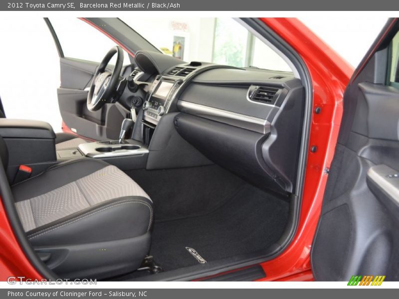 Barcelona Red Metallic / Black/Ash 2012 Toyota Camry SE