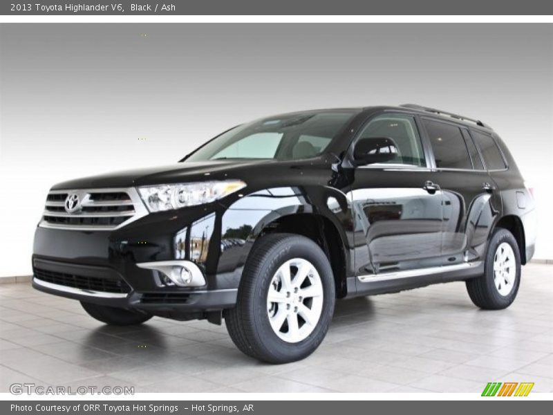 Black / Ash 2013 Toyota Highlander V6