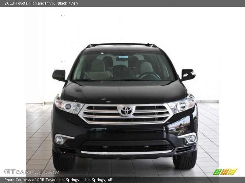 Black / Ash 2013 Toyota Highlander V6