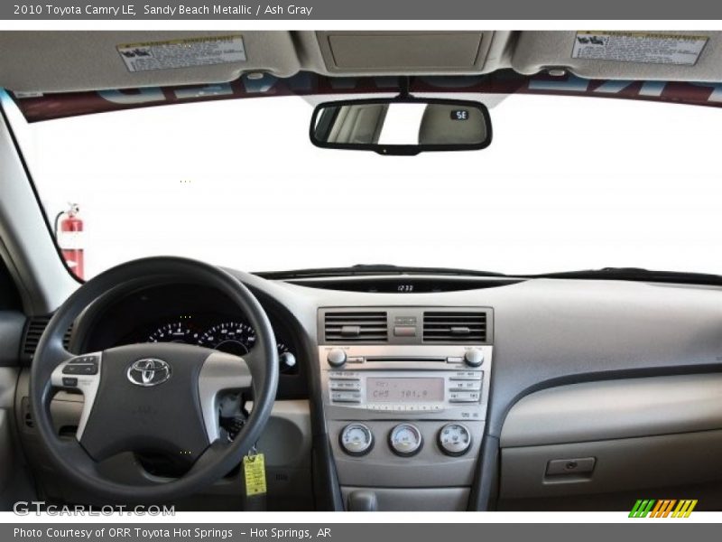 Sandy Beach Metallic / Ash Gray 2010 Toyota Camry LE