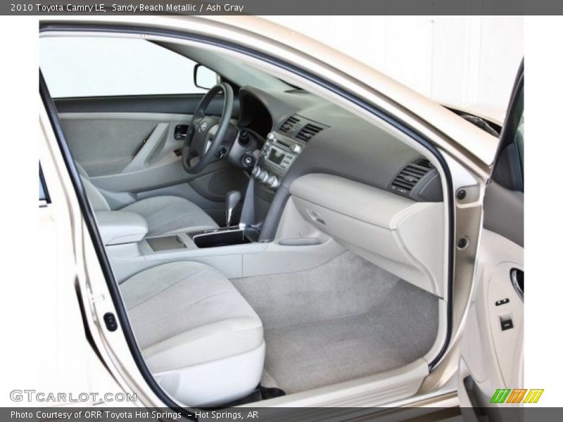 Sandy Beach Metallic / Ash Gray 2010 Toyota Camry LE