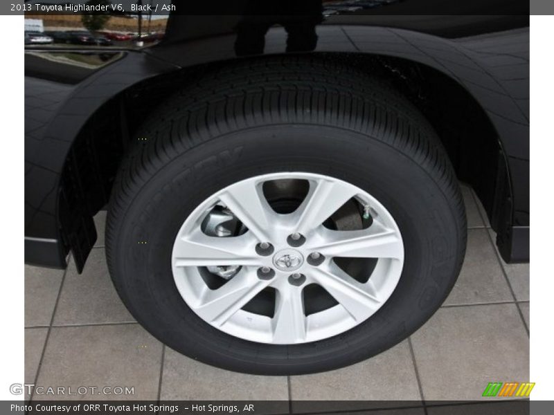Black / Ash 2013 Toyota Highlander V6