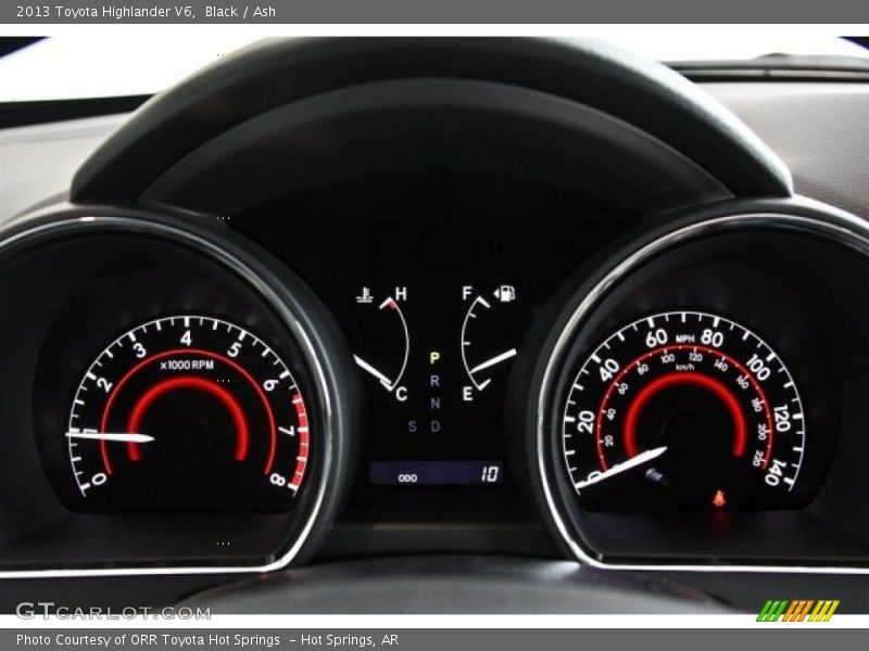 Black / Ash 2013 Toyota Highlander V6