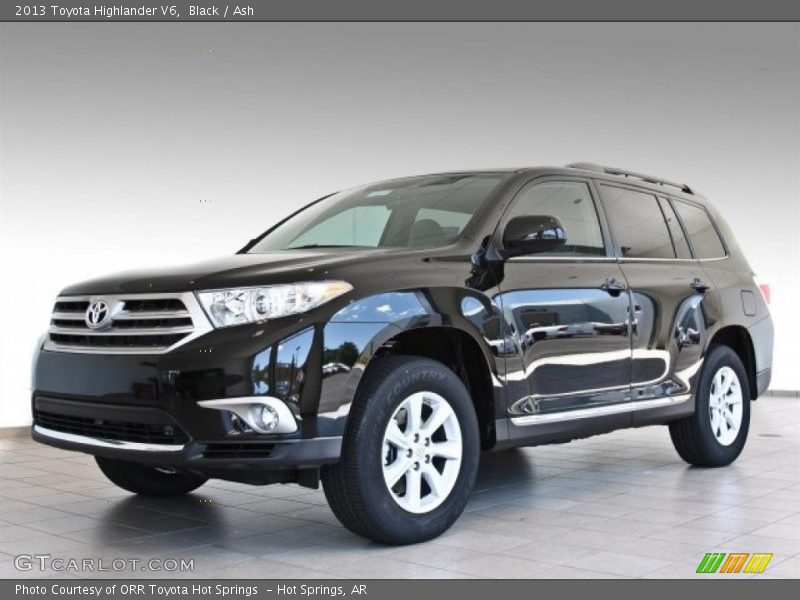 Black / Ash 2013 Toyota Highlander V6