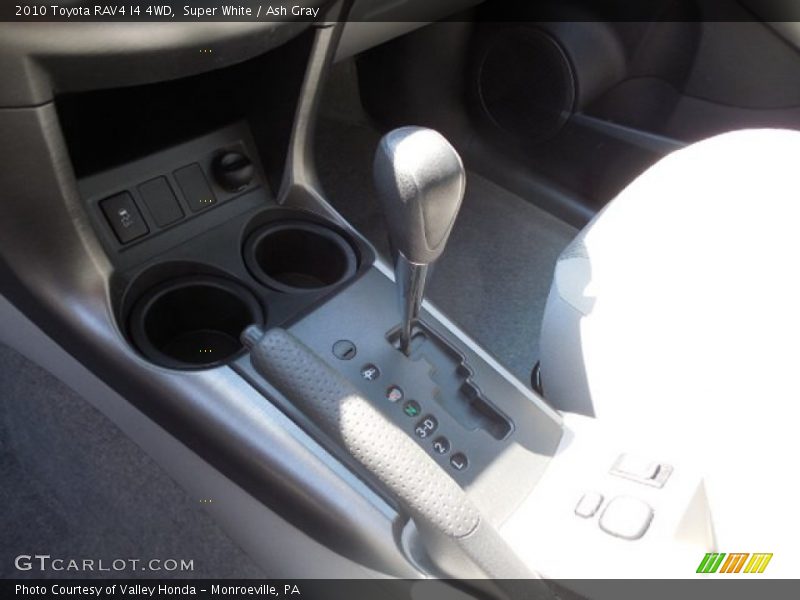 Super White / Ash Gray 2010 Toyota RAV4 I4 4WD