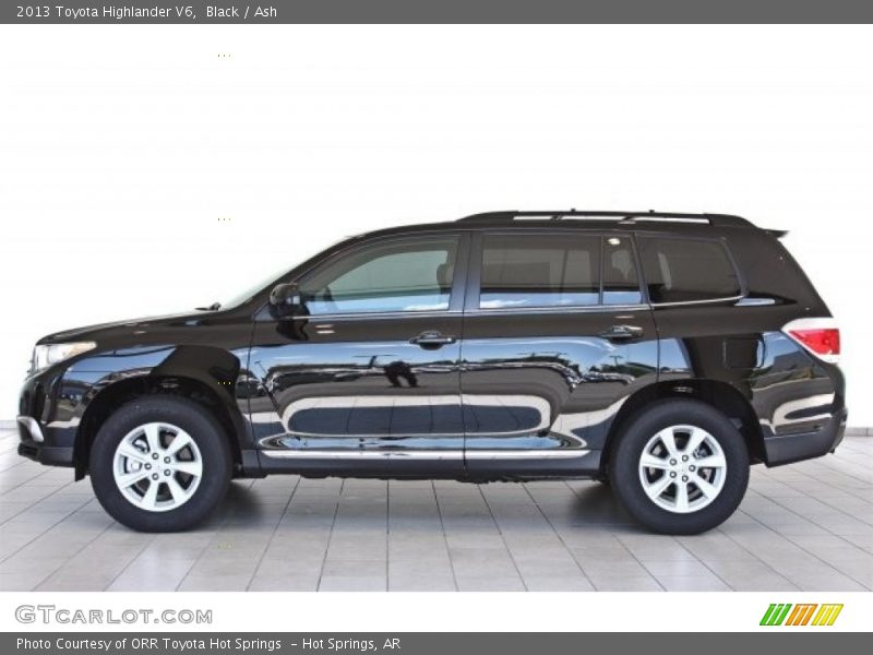 Black / Ash 2013 Toyota Highlander V6