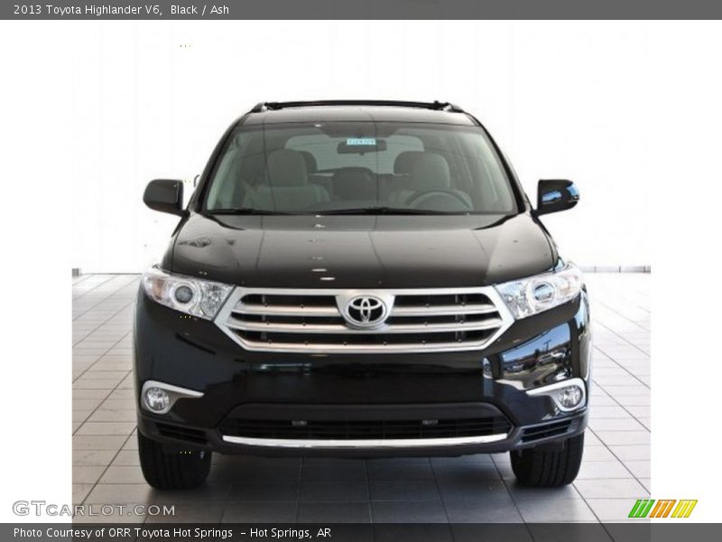 Black / Ash 2013 Toyota Highlander V6