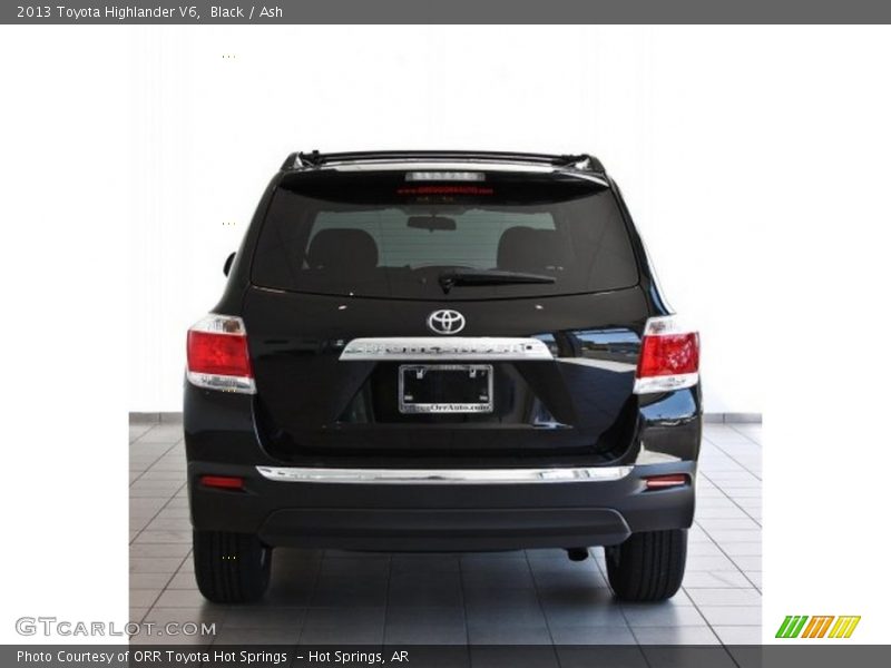 Black / Ash 2013 Toyota Highlander V6