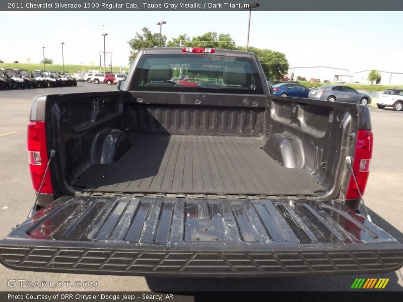 Taupe Gray Metallic / Dark Titanium 2011 Chevrolet Silverado 1500 Regular Cab