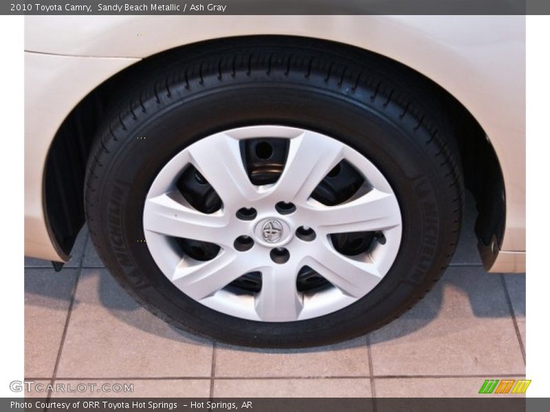 Sandy Beach Metallic / Ash Gray 2010 Toyota Camry