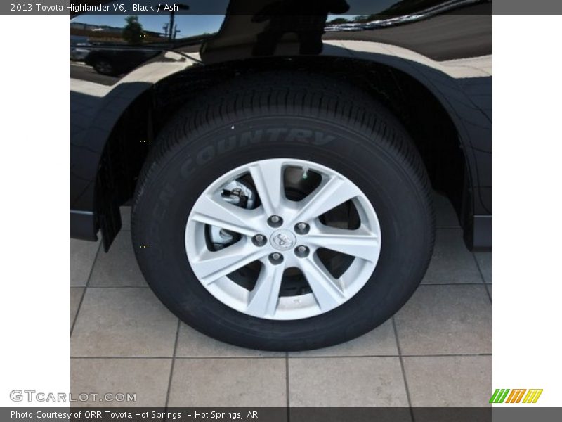 Black / Ash 2013 Toyota Highlander V6