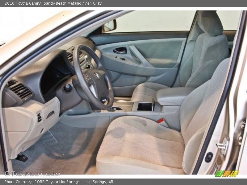 Sandy Beach Metallic / Ash Gray 2010 Toyota Camry