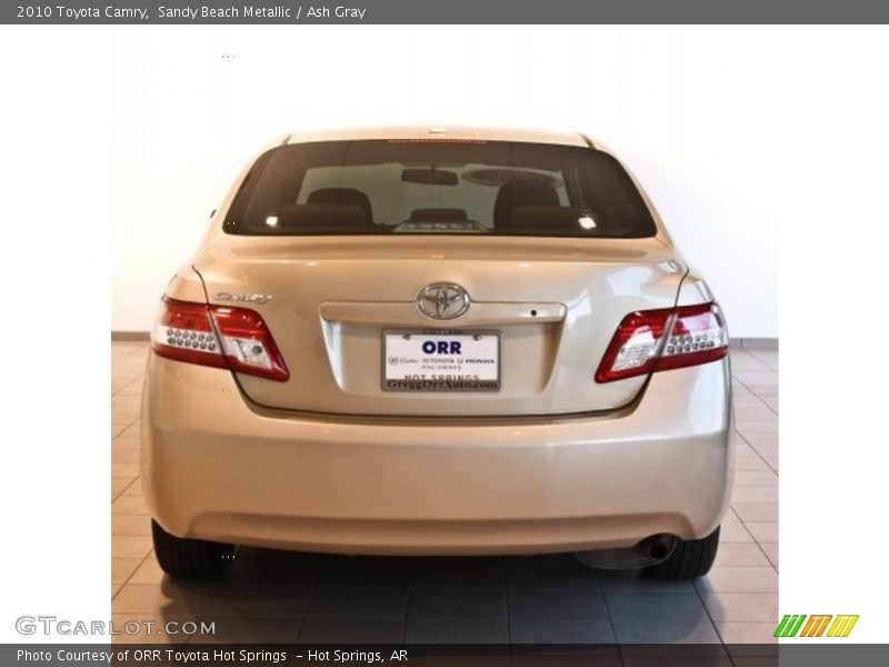 Sandy Beach Metallic / Ash Gray 2010 Toyota Camry