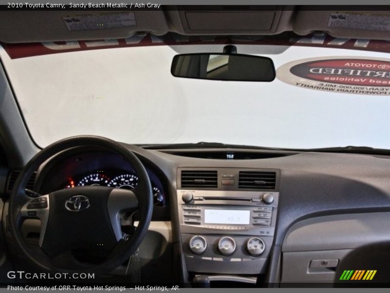 Sandy Beach Metallic / Ash Gray 2010 Toyota Camry