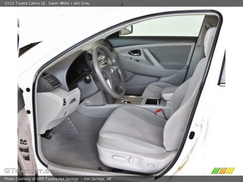 Super White / Ash Gray 2010 Toyota Camry LE
