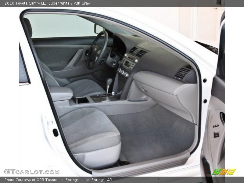 Super White / Ash Gray 2010 Toyota Camry LE