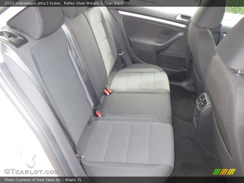 Reflex Silver Metallic / Titan Black 2010 Volkswagen Jetta S Sedan