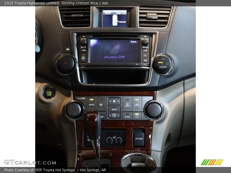 Sizzling Crimson Mica / Ash 2013 Toyota Highlander Limited