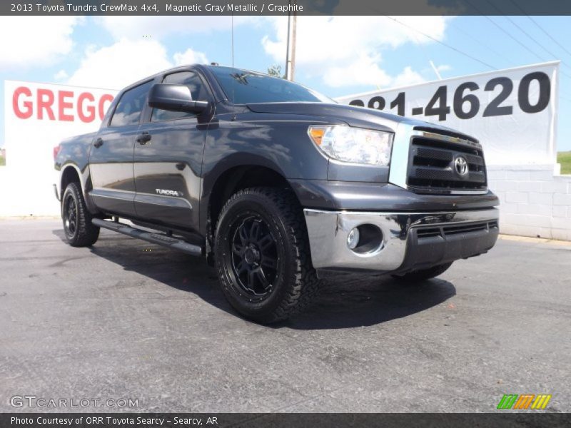 Magnetic Gray Metallic / Graphite 2013 Toyota Tundra CrewMax 4x4