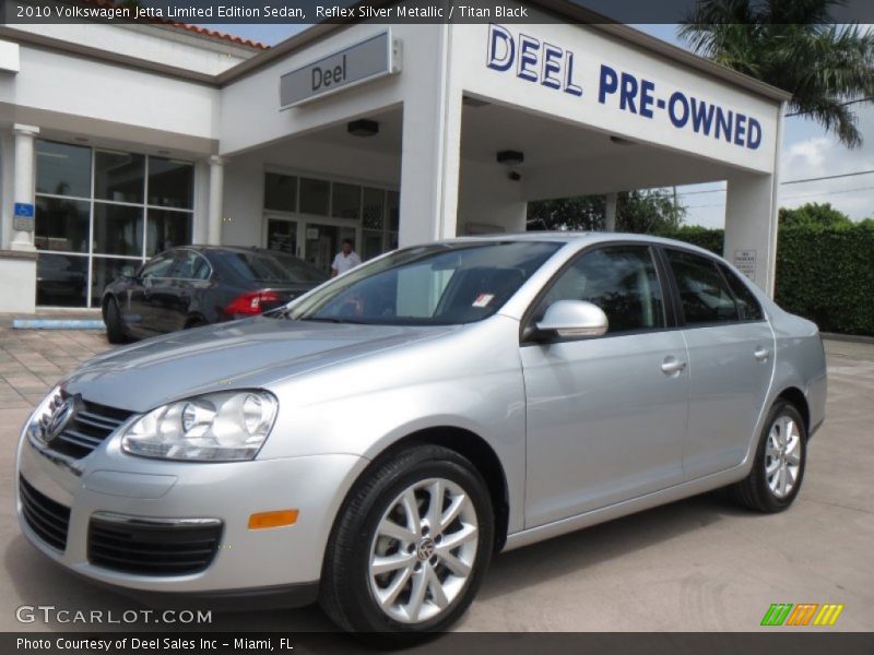Reflex Silver Metallic / Titan Black 2010 Volkswagen Jetta Limited Edition Sedan