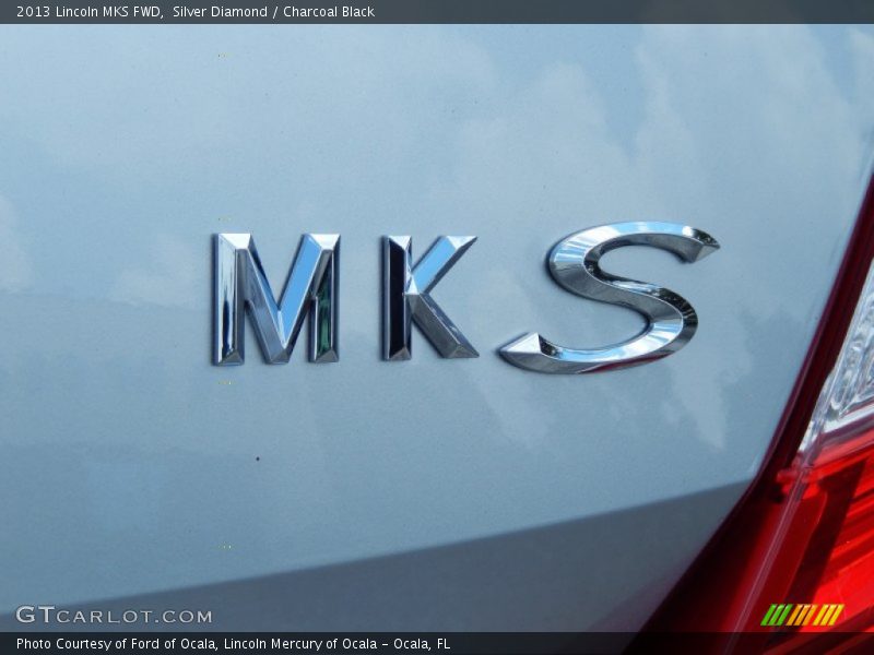 Silver Diamond / Charcoal Black 2013 Lincoln MKS FWD