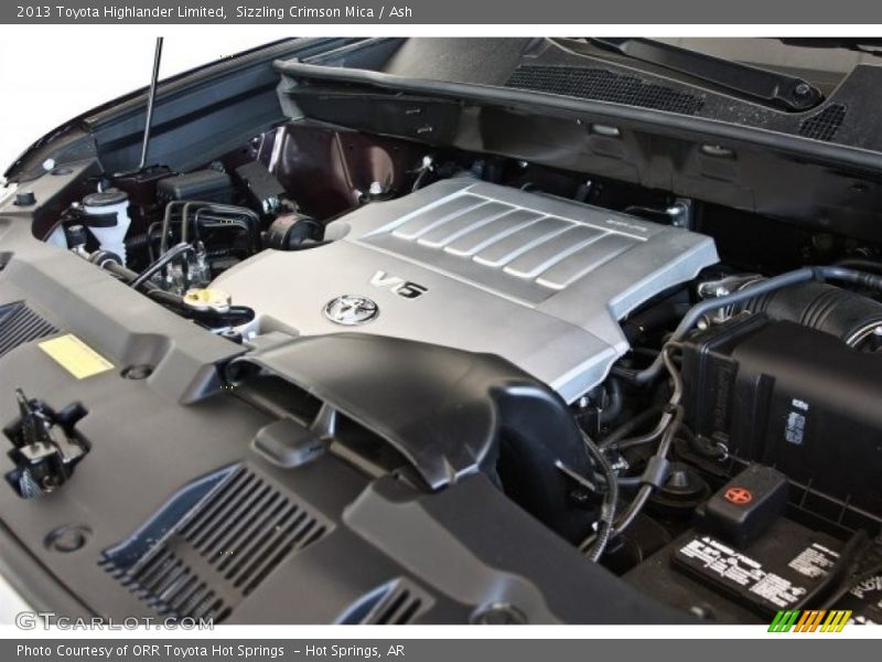 Sizzling Crimson Mica / Ash 2013 Toyota Highlander Limited