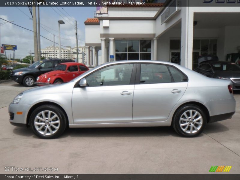 Reflex Silver Metallic / Titan Black 2010 Volkswagen Jetta Limited Edition Sedan