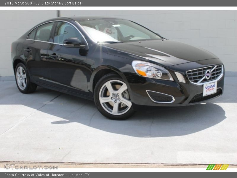Black Stone / Soft Beige 2013 Volvo S60 T5