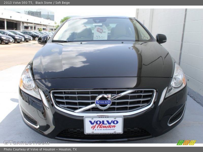 Black Stone / Soft Beige 2013 Volvo S60 T5