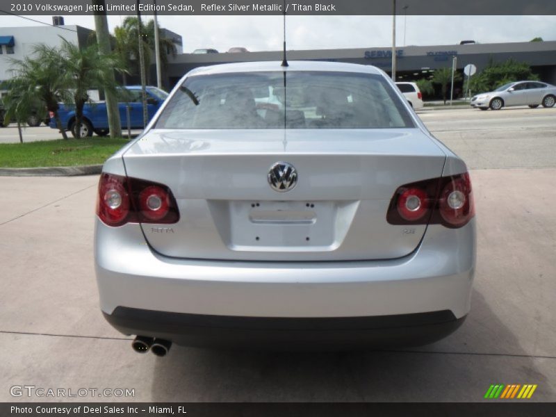 Reflex Silver Metallic / Titan Black 2010 Volkswagen Jetta Limited Edition Sedan