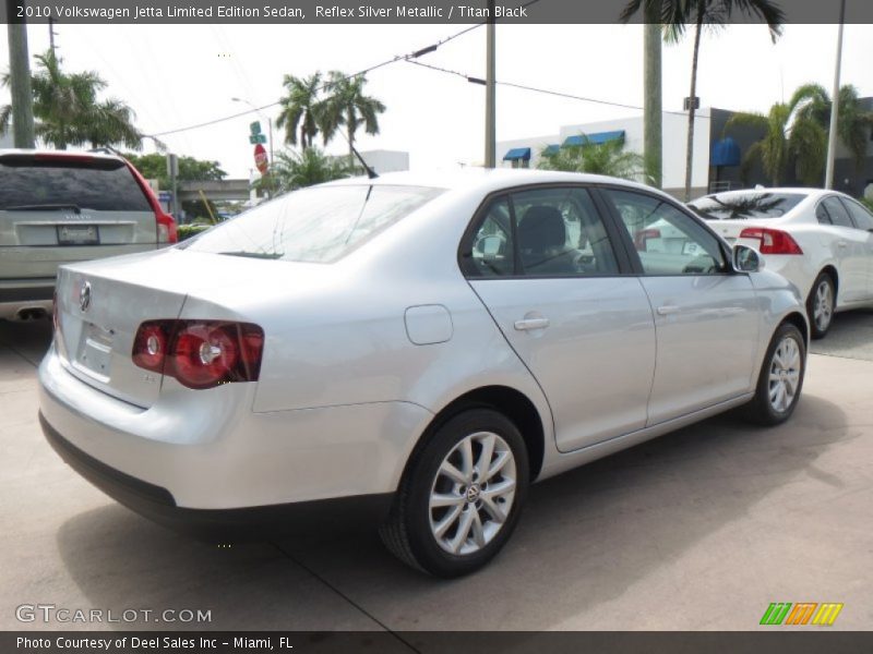 Reflex Silver Metallic / Titan Black 2010 Volkswagen Jetta Limited Edition Sedan