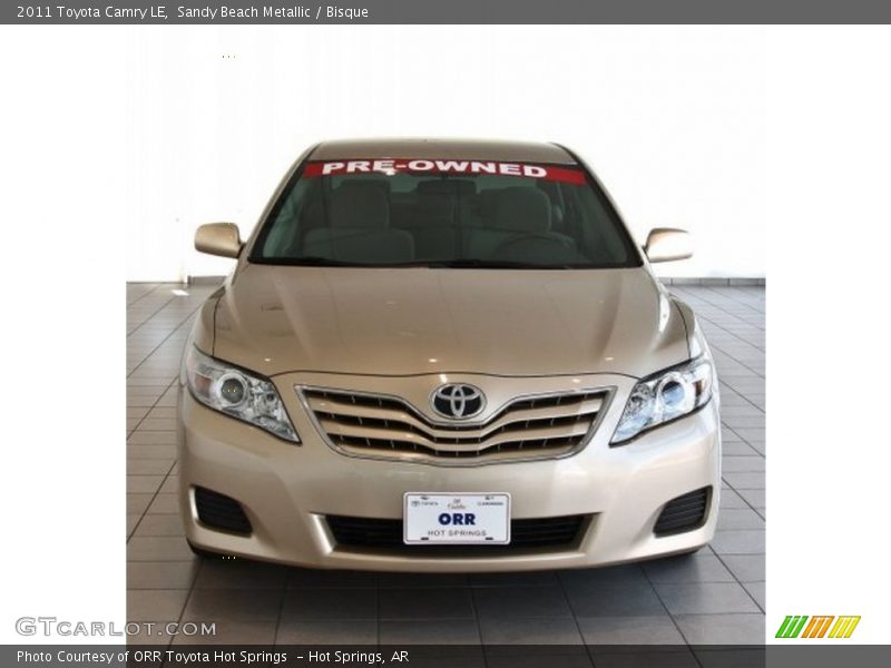 Sandy Beach Metallic / Bisque 2011 Toyota Camry LE