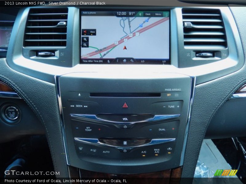 Controls of 2013 MKS FWD